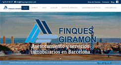 Desktop Screenshot of finquesgiramon.com